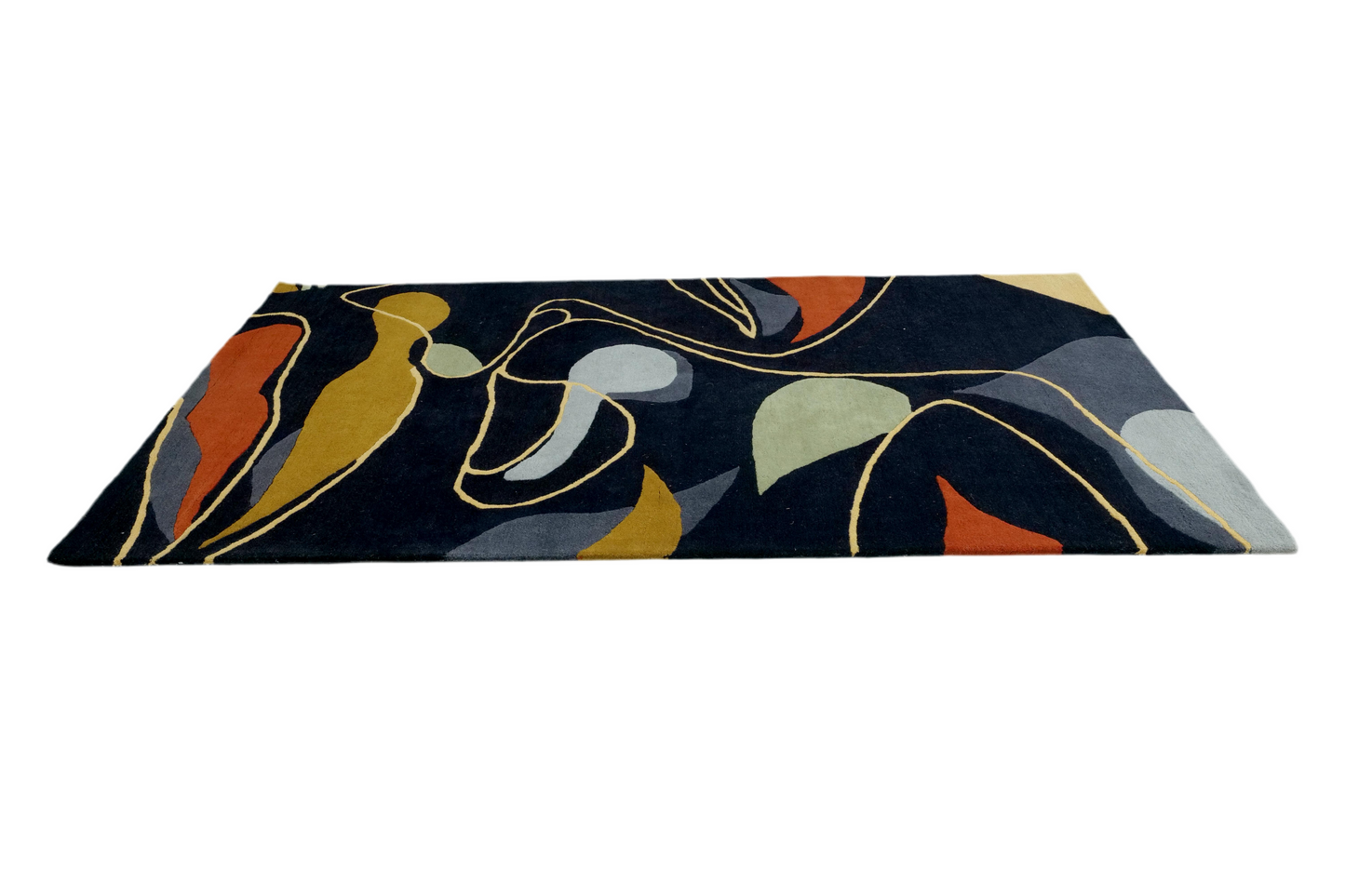 OnlyMat Modern Elganza Hand-Tufted Bamboo Silk Rug