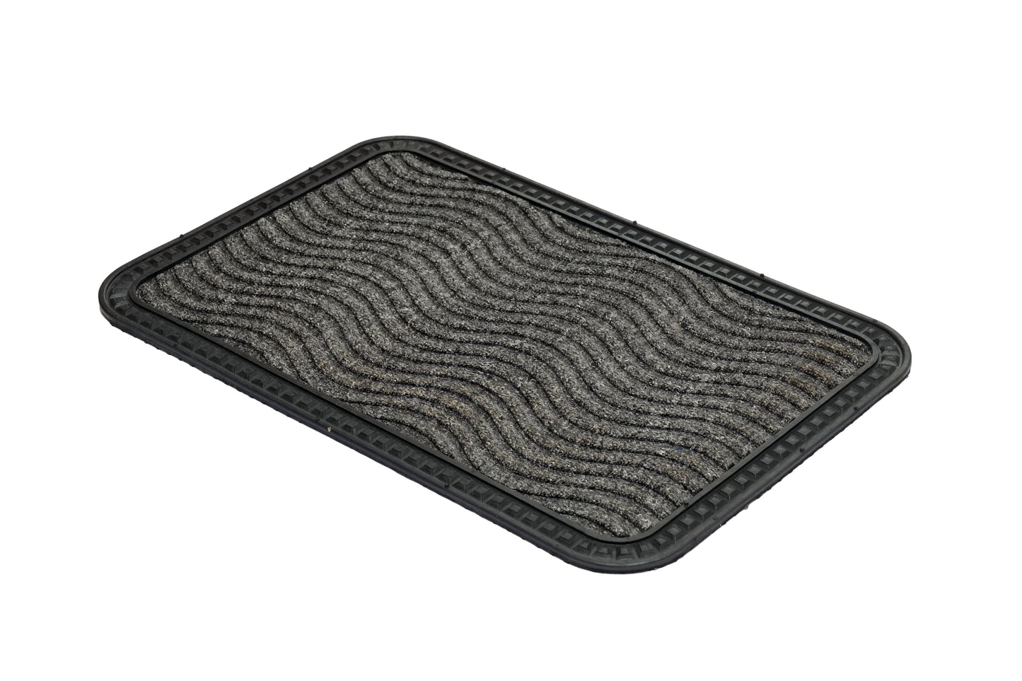 OnlyMat QuickDry Anti Slip and Anti Fade Dark Grey Color Bath Mat