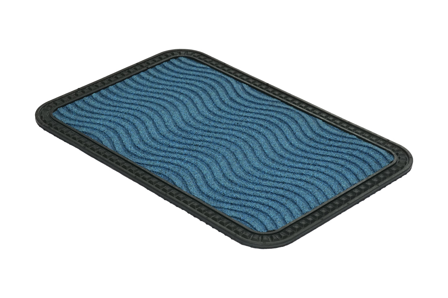 OnlyMat Blue Quick Dry Anti Slip and Anti Fade Blue Color Bath Mat