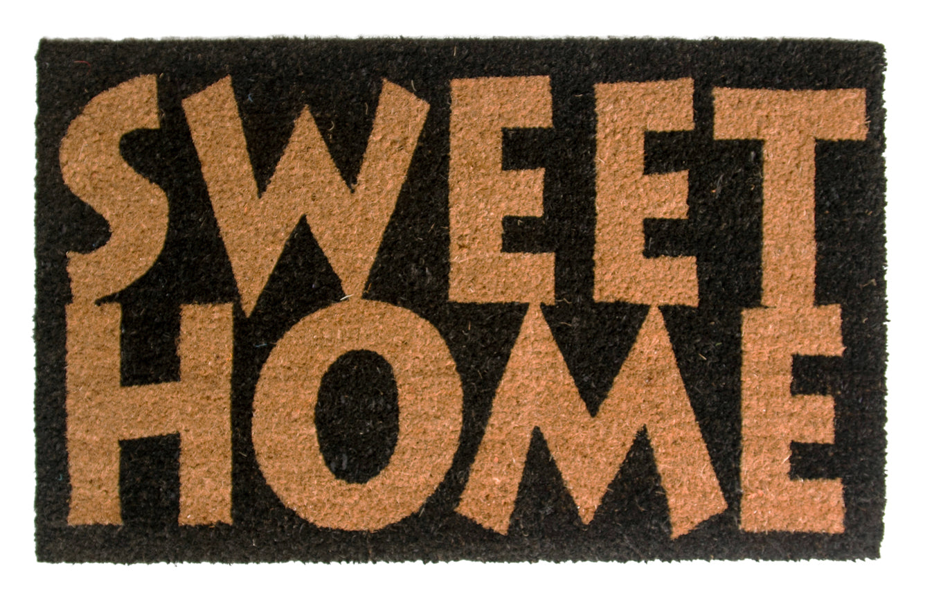 Sweet Home Natural Coir Door Mat - TP 11246 - OnlyMat