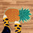 Pineapple Shape Floor Natrual Coir Anti-Slip Floor Mat - OnlyMat