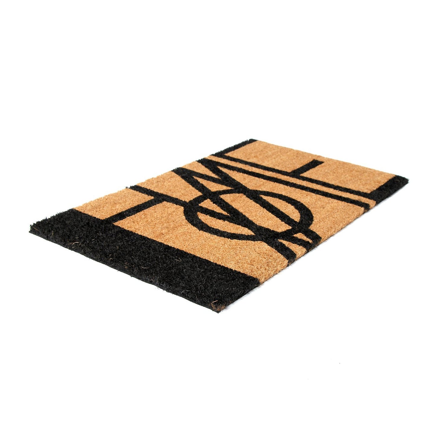 Natural Coir Printed Doormat 'HOME' - OnlyMat