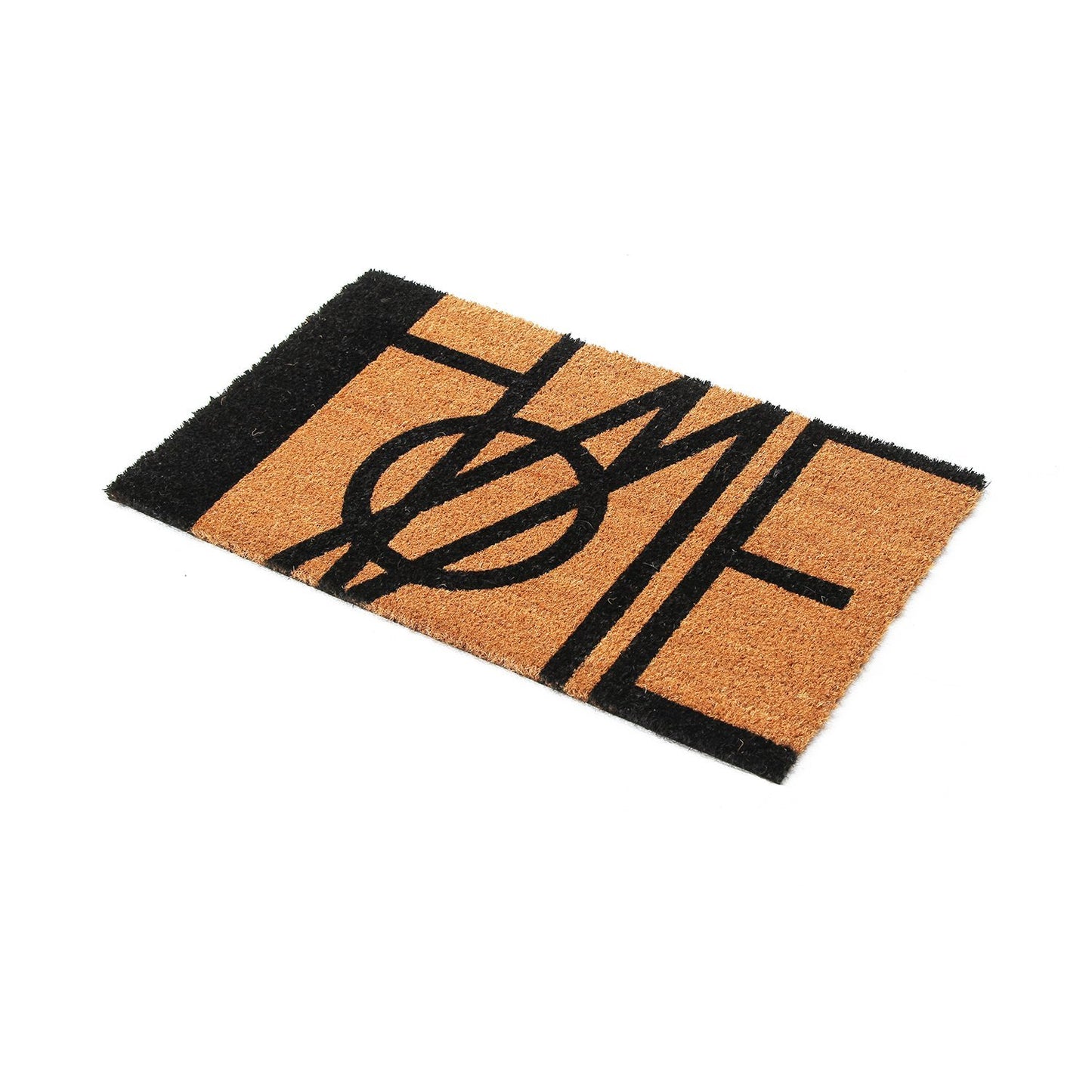 Natural Coir Printed Doormat 'HOME' - OnlyMat