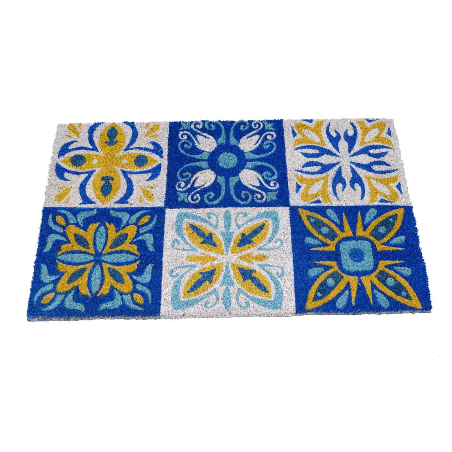Colourful Design Printed Coir Floor Doormat - OnlyMat