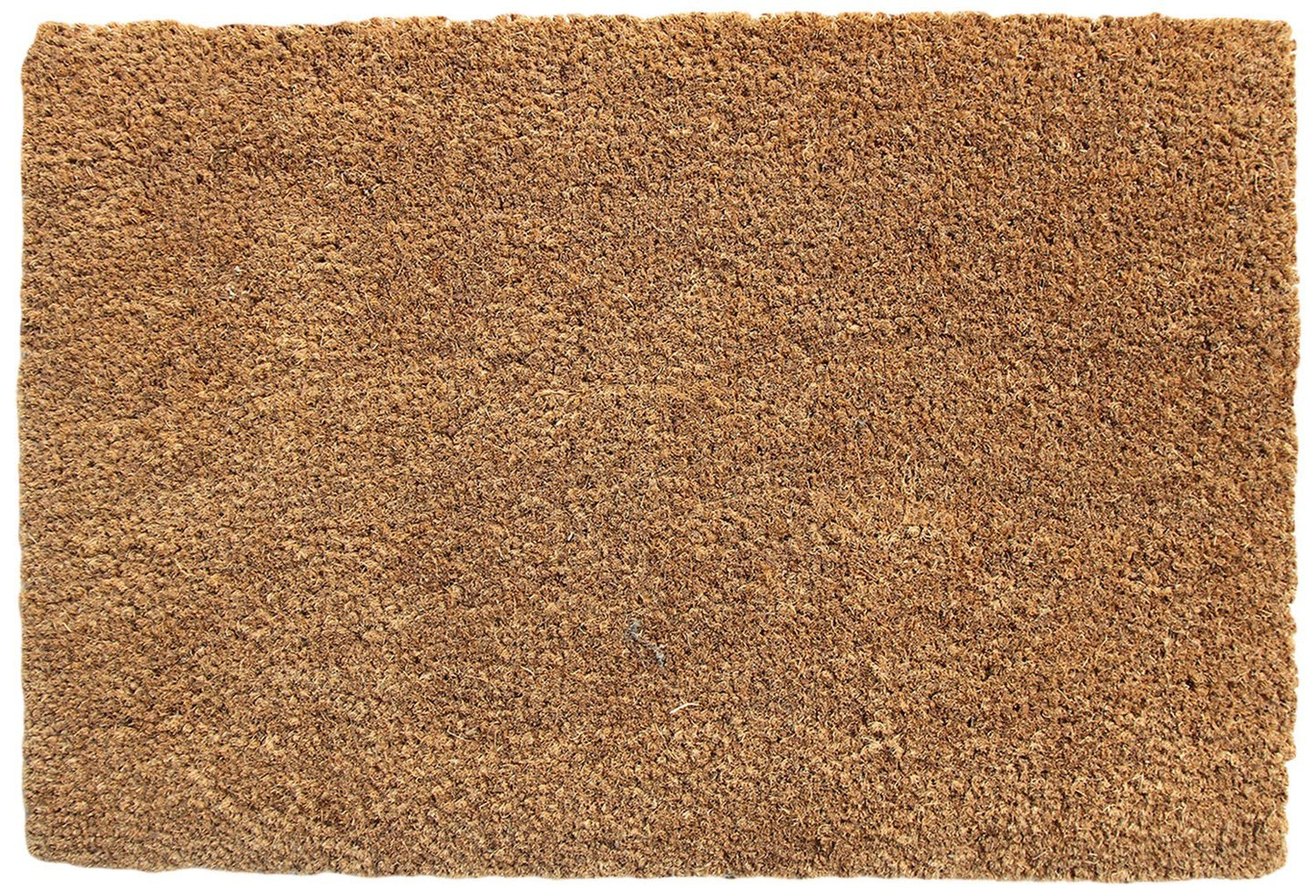Plain Blank Natural Coir Door Mat with Anti-Slip Backing 45cm x 75cm - OnlyMat
