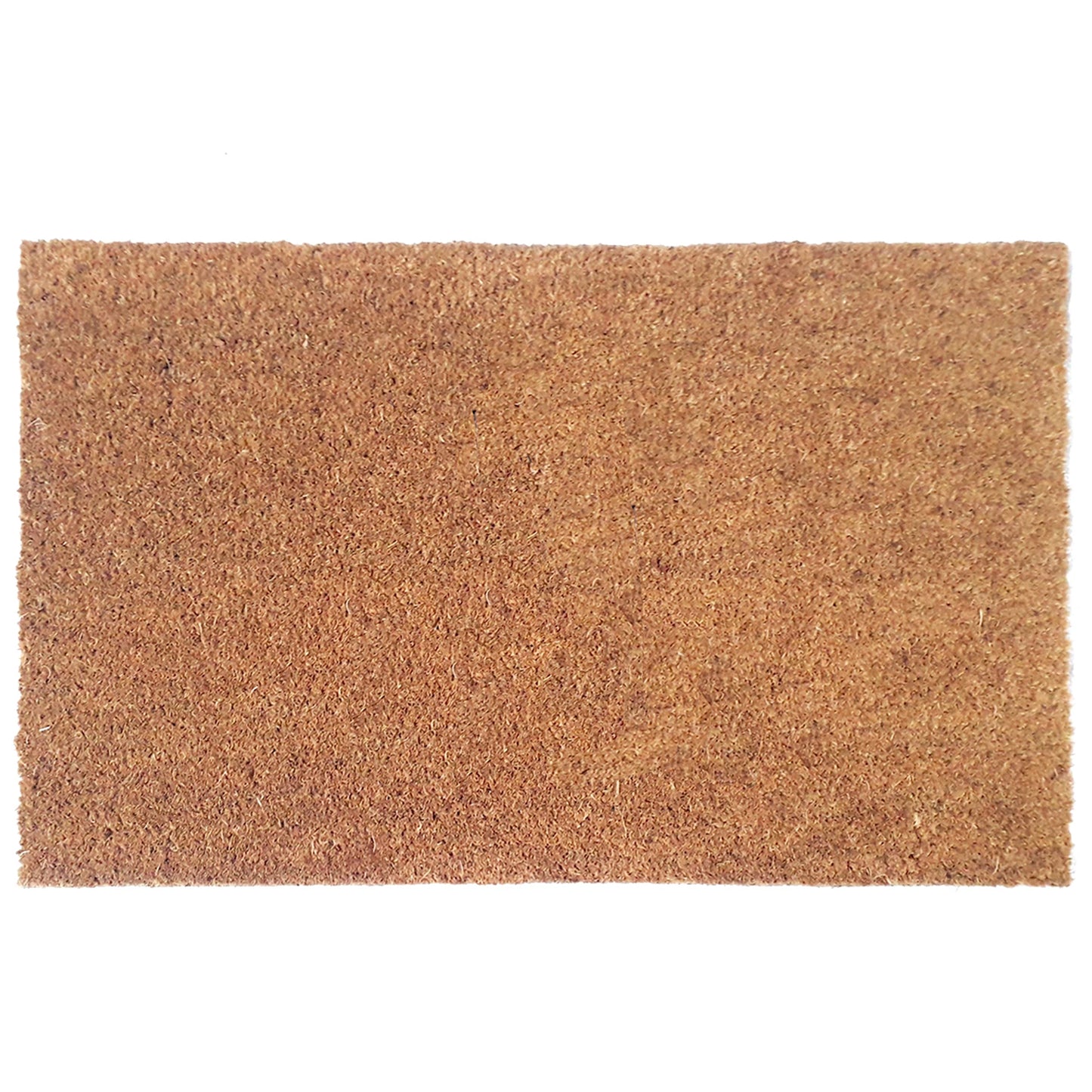 OnlyMat Personalized Coir Doormat with Three Printed Lines  (Design 1)