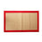 Handwoven Jute Floor Mat with Red Border - OnlyMat