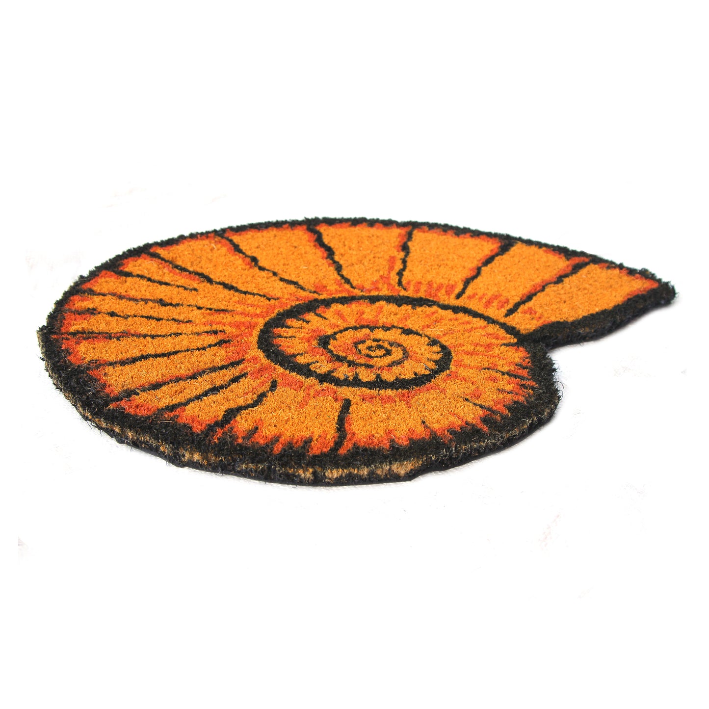Stylish Sea Shell Shaped Anti-Slip Natural Coir Floor Mat - OnlyMat
