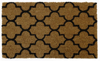 Onlymat Natural Coir Doormat (Waves Print) - OnlyMat