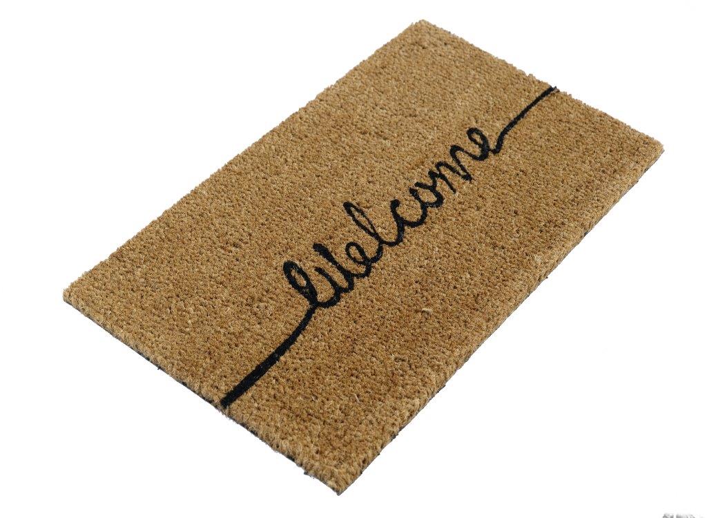 Onlymat Welcome Coir Doormat (40x70cm) - OnlyMat