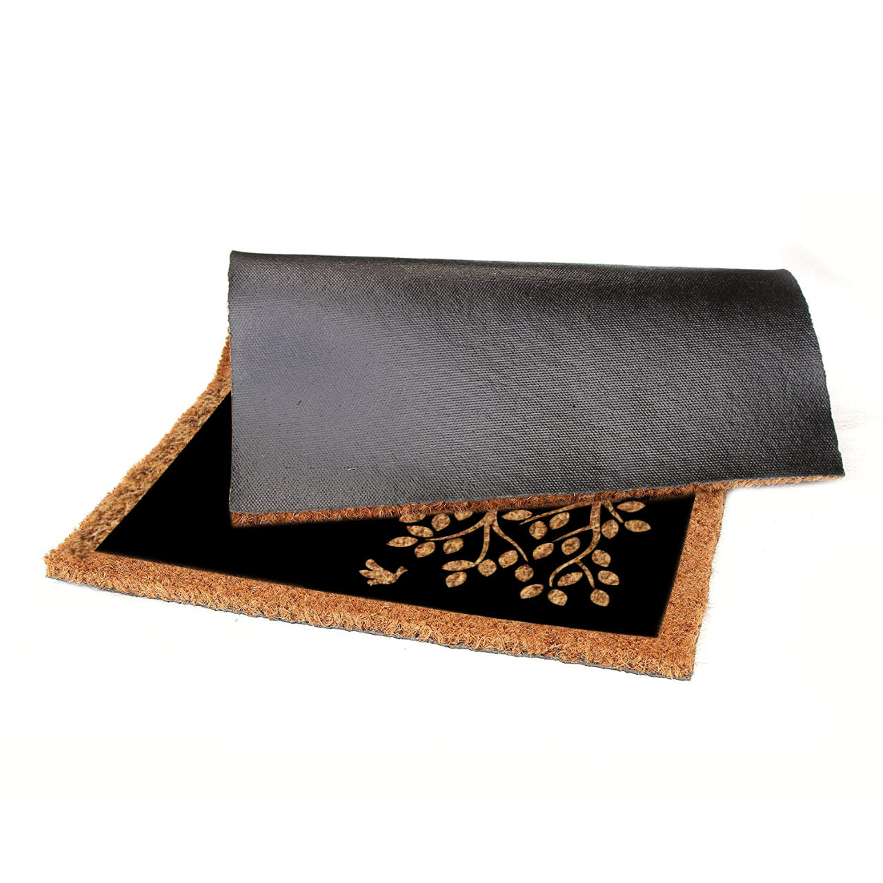 OnlyMat Tree of Life with Chirping Birds Coir Door Mat - 45cm x 75cm - 3 colour options