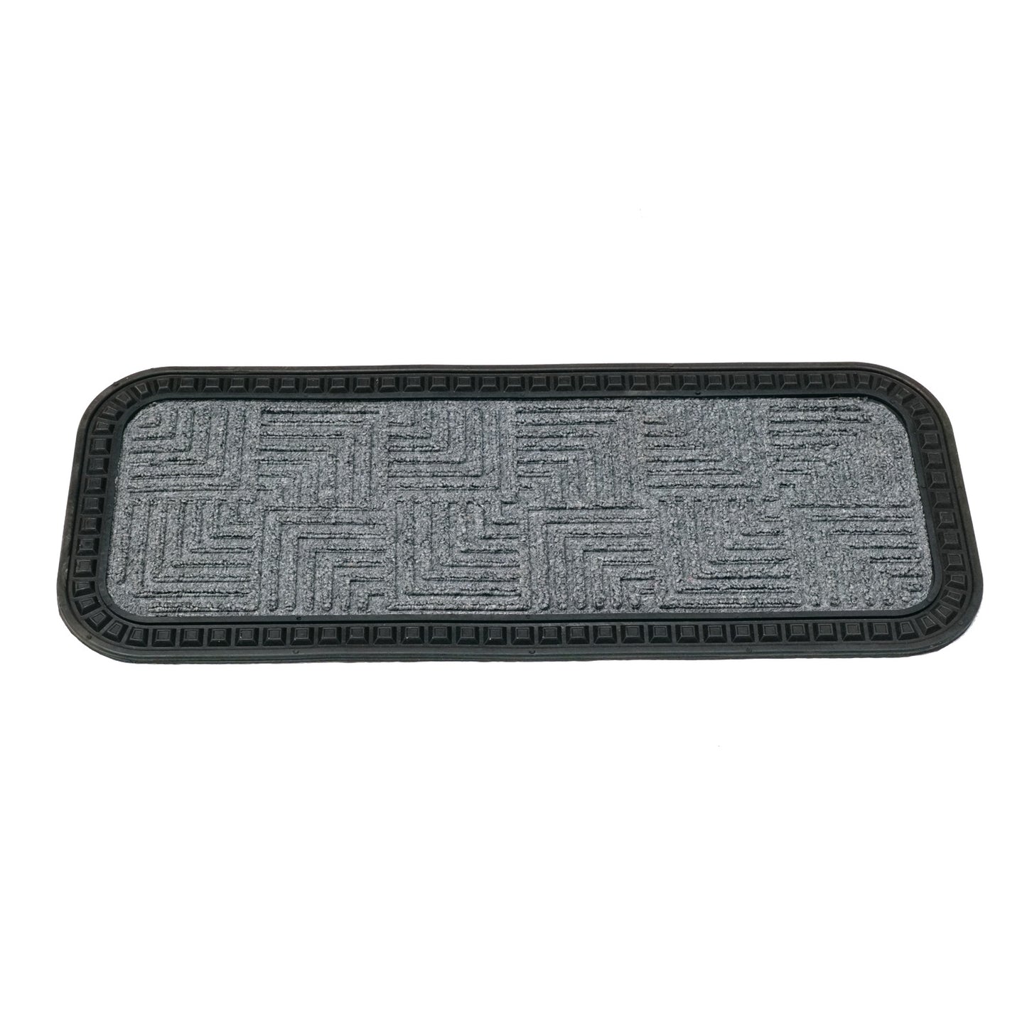 OnlyMat Gray Stair Mat treads with Anti-Slip Backing