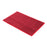 OnlyMat Soft Quickdry Plain Red Mat  (45cm x 75cm x  8mm) (Red)