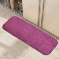 OnlyMat Elegant Soft Anti-Skid Soft Runner Mat - Bedside, Kitchen, Bathroom Entrance - Purple , 40 cm x 120 cm
