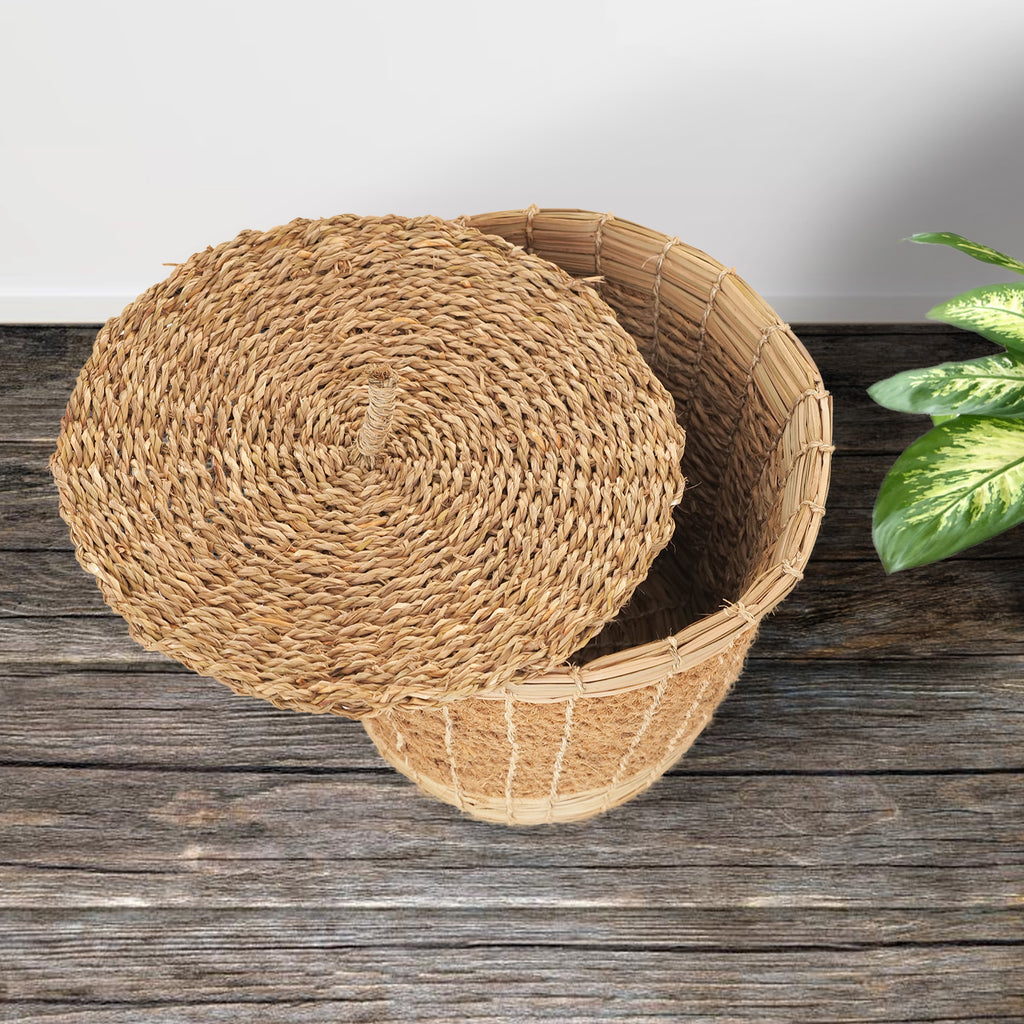 OnlyMat EcoFriendly Storage Basket 30cm Round
