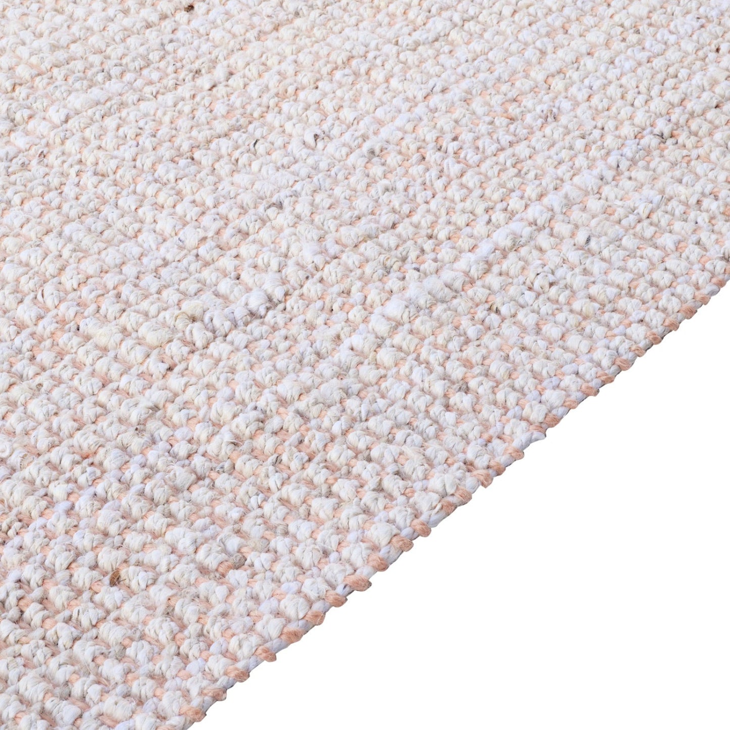 Close-up of beige carpet texture