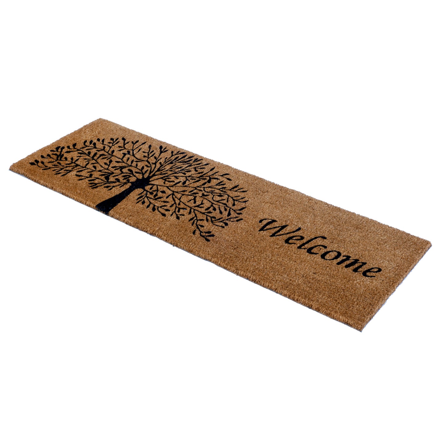 Tree of Life with Welcome printed Coir Door mat
