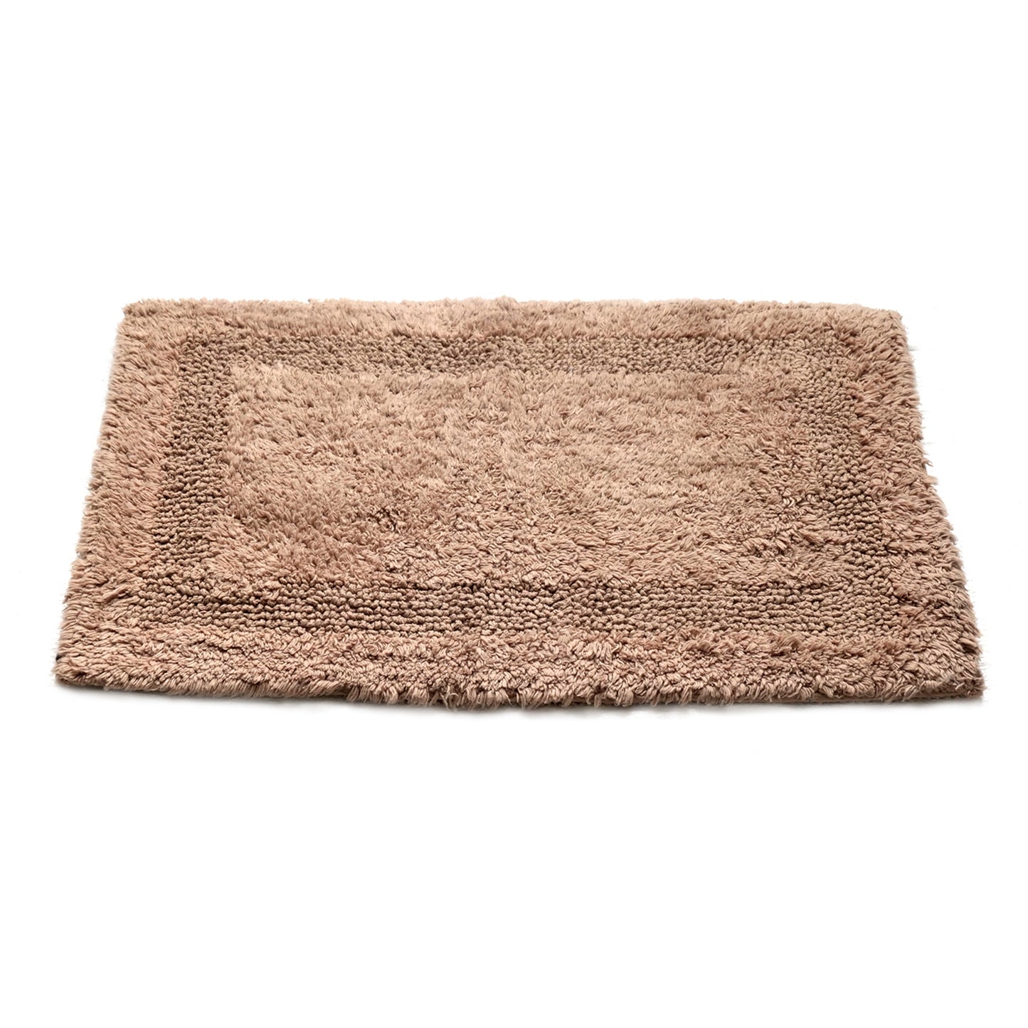 OnlyMat Cotton Quickdry Bath Mat Brown Colour (40x60cmx8mm)