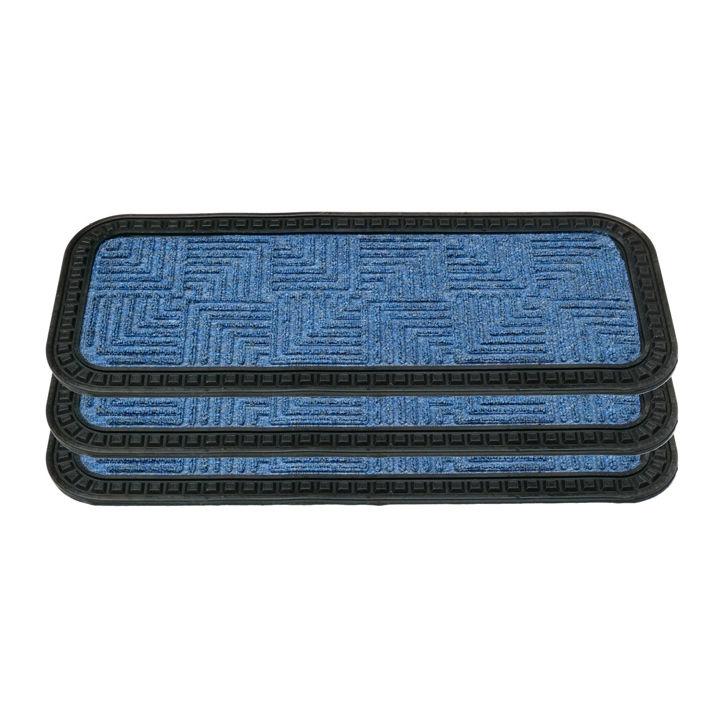 OnlyMat Blue Stair Mat treads with Anti-Slip Backing