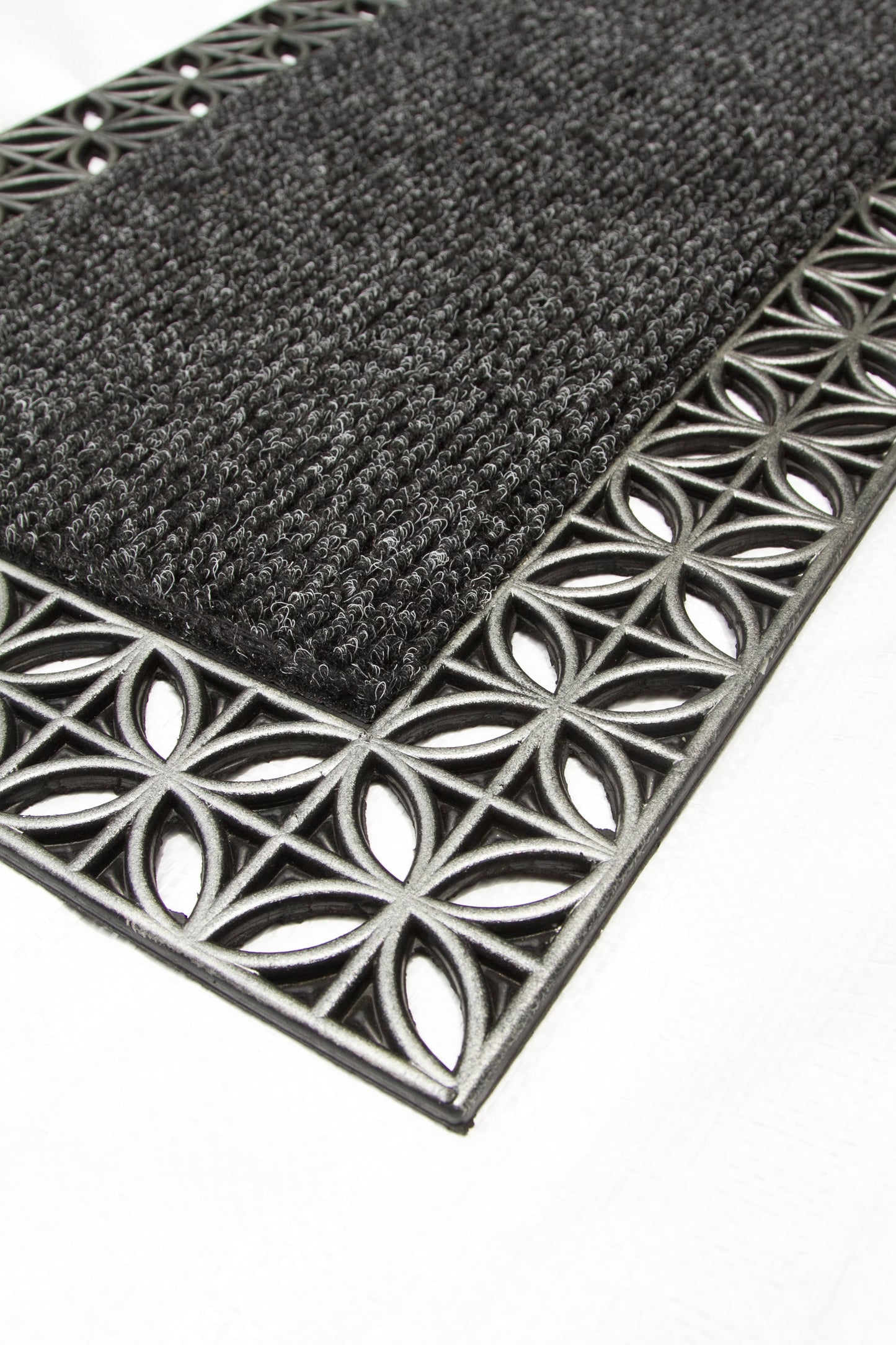 Rubber Tray Mat with Polypropylene Mat - Sanitisation Purpose and Absorbing Water - OnlyMat