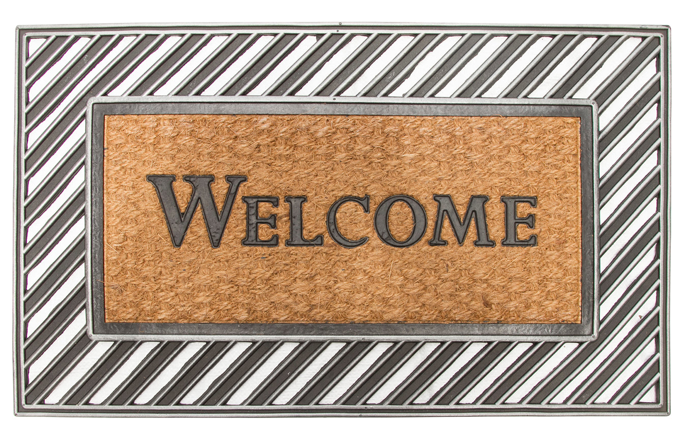 Rubber Moulded Coir Welcome Mat - OnlyMat