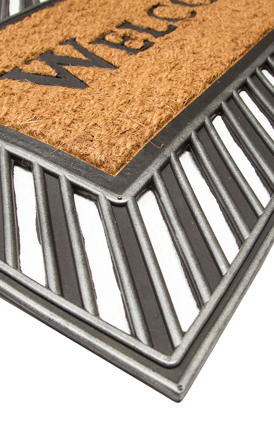 Rubber Moulded Coir Welcome Mat - OnlyMat
