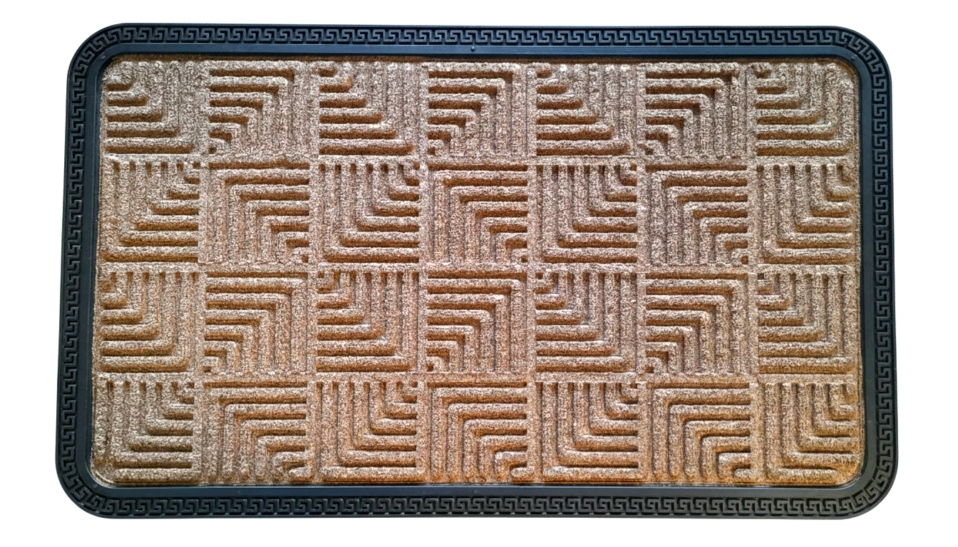 OnlyMat Durable Geometric Pattern Entrance Doormat