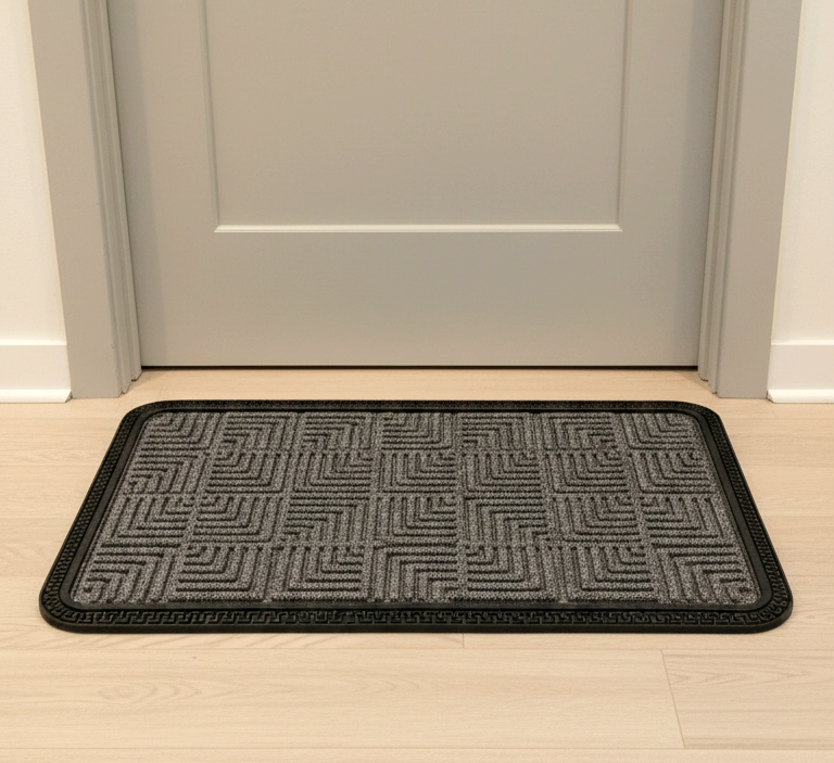 OnlyMat Durable Geometric Pattern Entrance Doormat