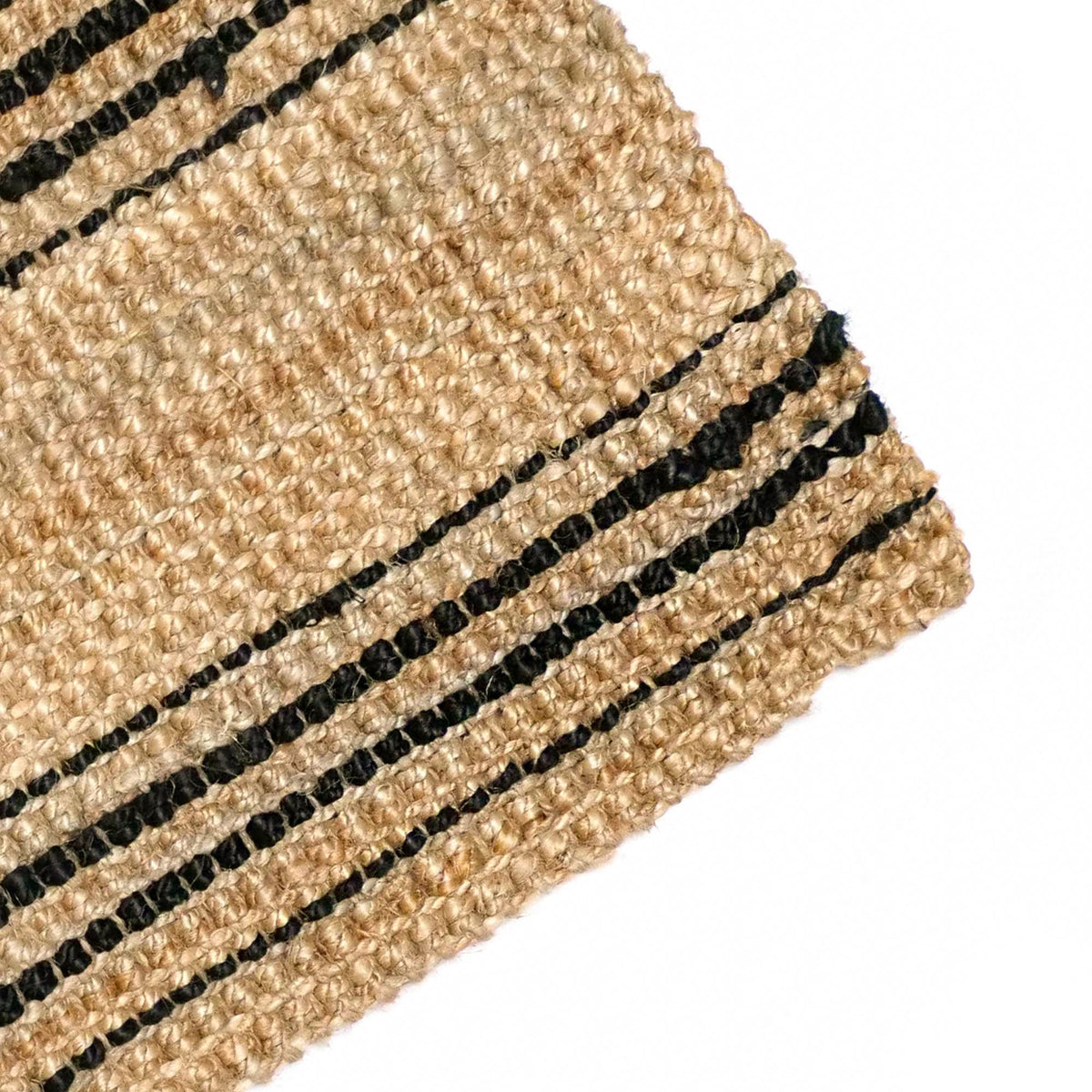 OnlyMat Lines of Life - Artisan Luxe Rug - Handwoven Jute Carpet - Organic Natural Sustainable