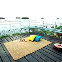 OnlyMat Essence Artisan Luxe Rug - Handmade Jute Carpet - Organic Natural Sustainable