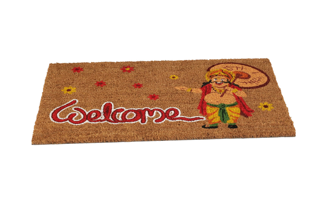
                      
                        OnlyMat Onam Welcome Coir Doormat of King Mahabali
                      
                    