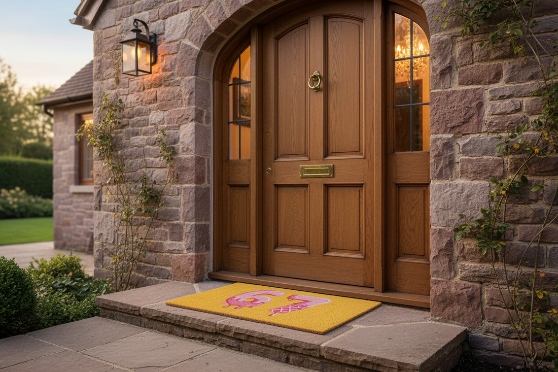 
                      
                        OnlyMat Funny 67 Doormat - Natural Coir - 45cm x 75cm
                      
                    