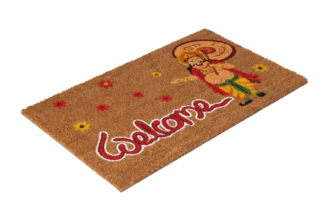
                      
                        OnlyMat Onam Welcome Coir Doormat of King Mahabali
                      
                    