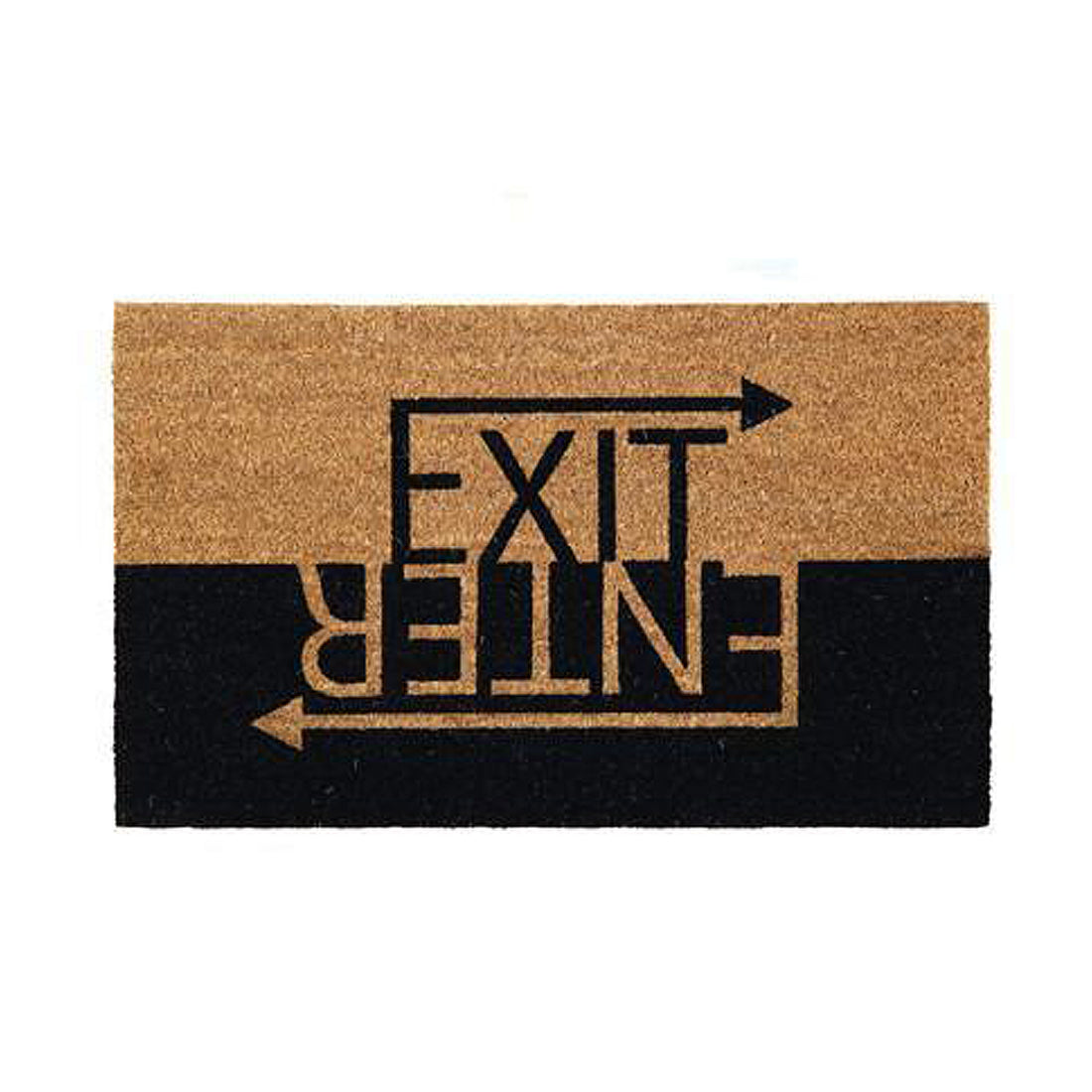 OnlyMat Enter Exit Printed Coir Doormat