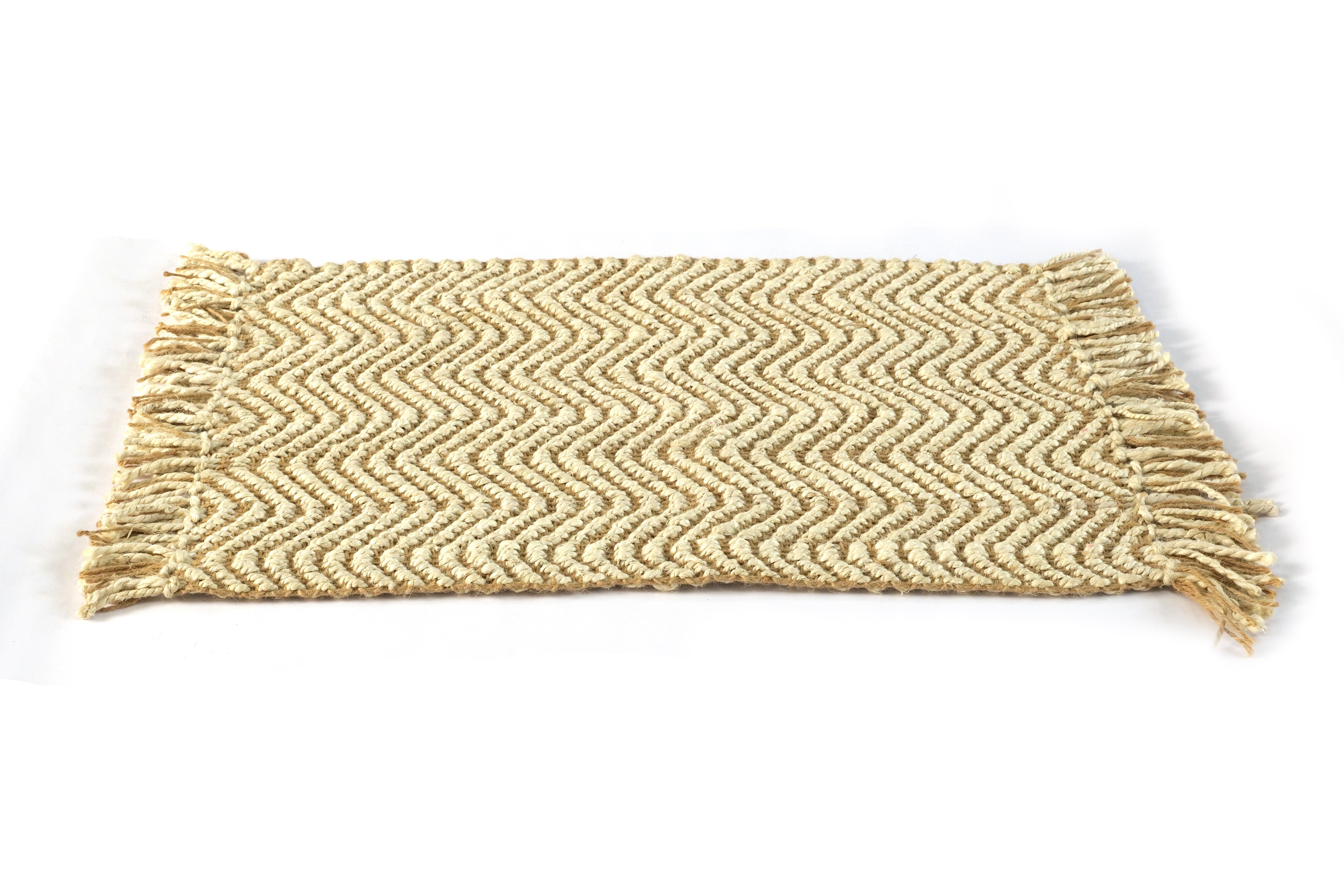 160 x 230cm / Jute / Beige