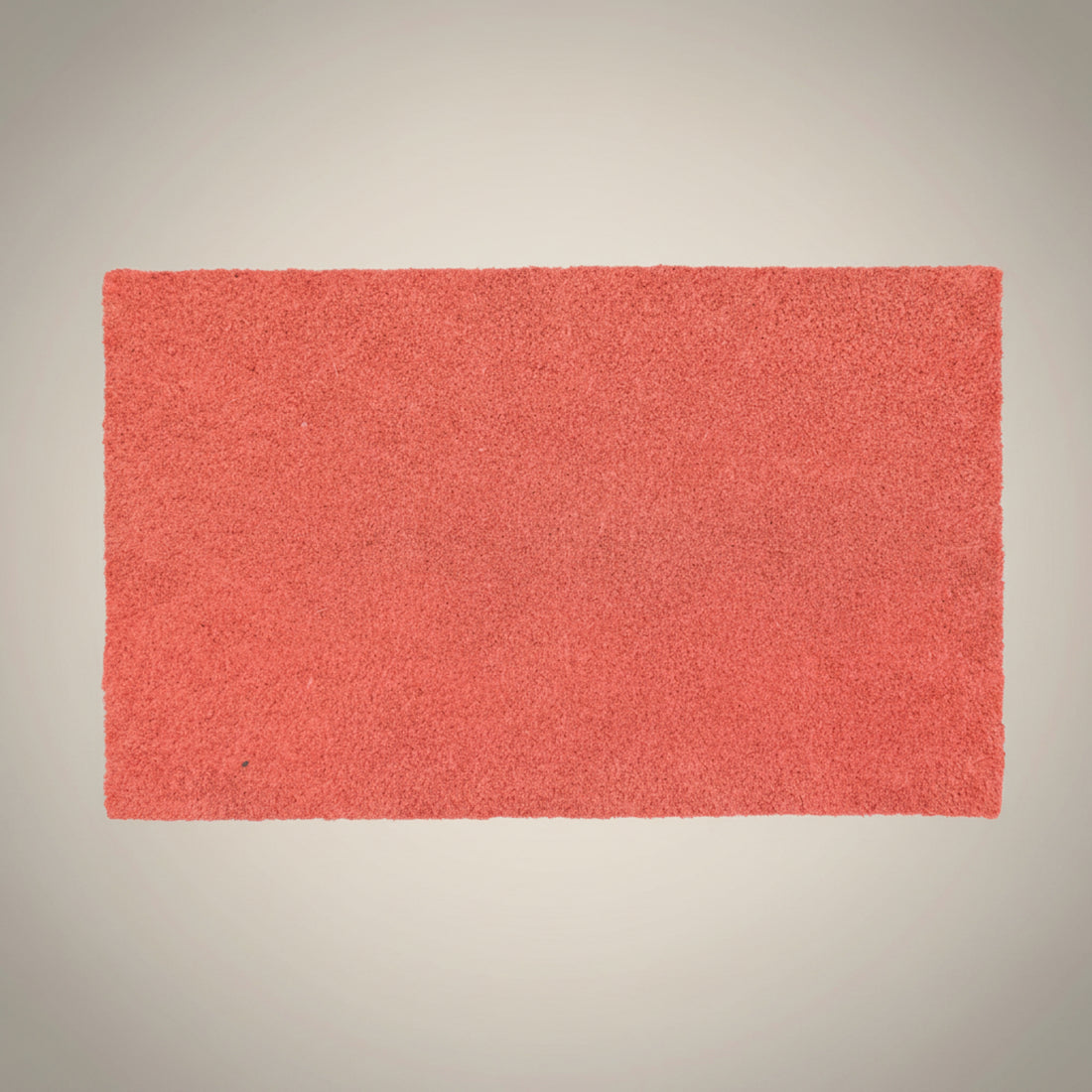 
                      
                        A plain orange colour coir entrance door mat with a PVC backing.
                      
                    
