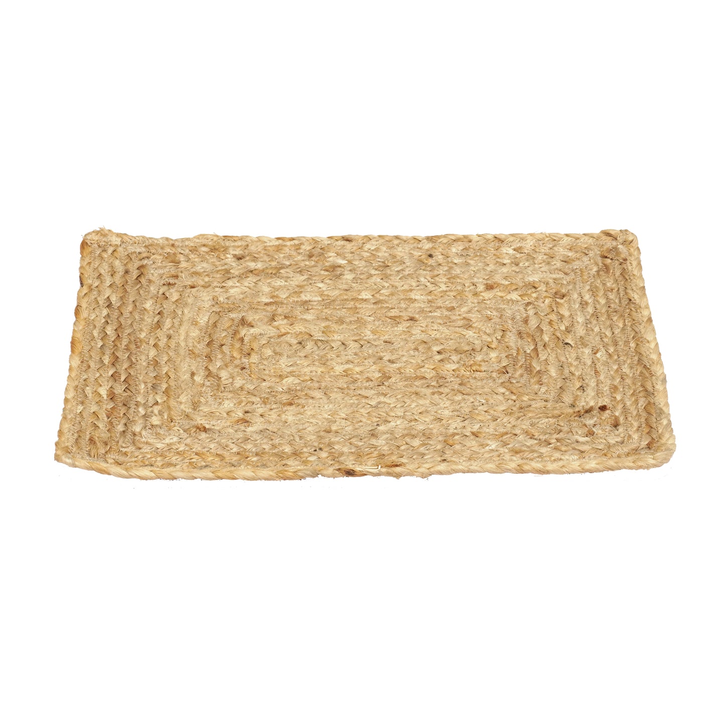 OnlyMat Luxe Hand Braided Jute Mat - Organic, Natural & Handmade.