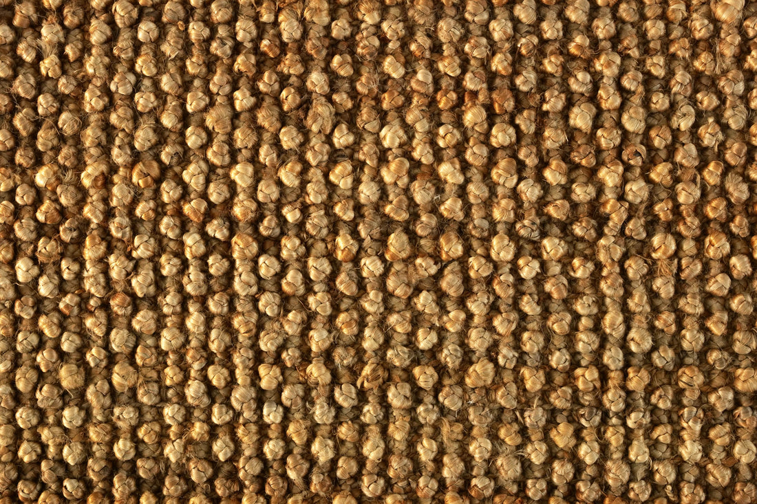 OnlyMat Luxe Hand Woven Boucle Jute Rug