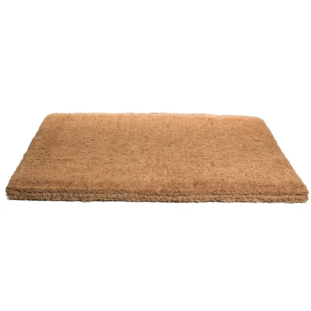 OnlyMat Traditional 100% Handloom Thick Plain Coir mat