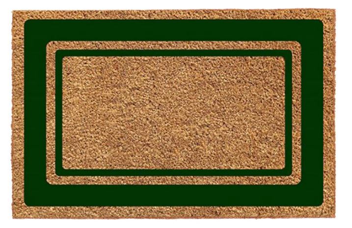 
                      
                        Onlymat Double Border Coir Doormat with Anti-Slip Backing
                      
                    