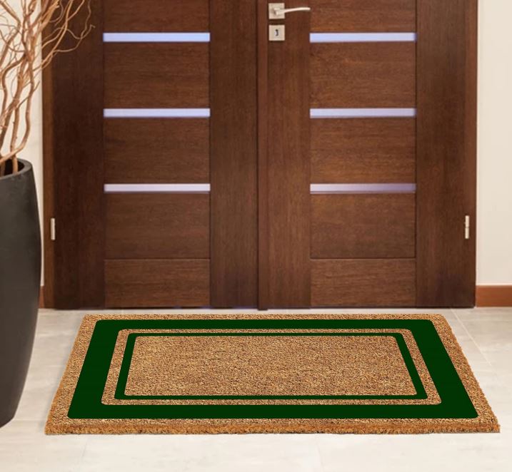 
                      
                        Onlymat Double Border Coir Doormat with Anti-Slip Backing
                      
                    