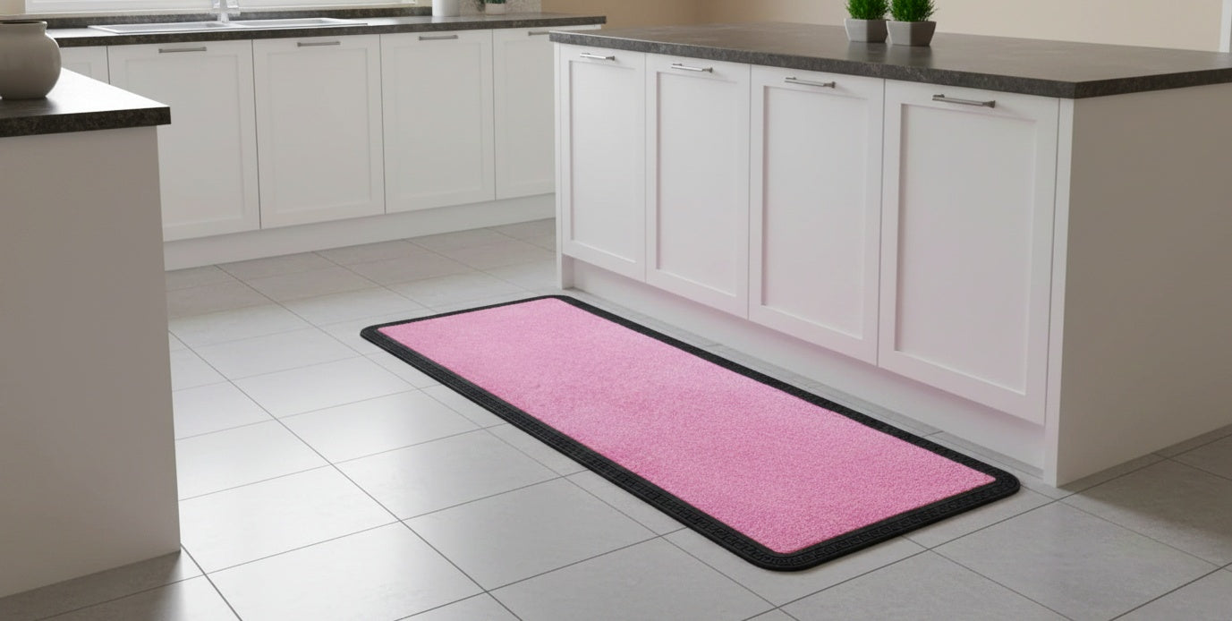 OnlyMat Luxury Soft Mat - Entrance, Kitchen, Bathroom, Bedside - Pink