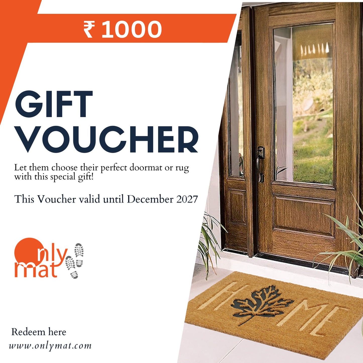 OnlyMat Housewarming Gift Card – The Perfect Welcome Gift