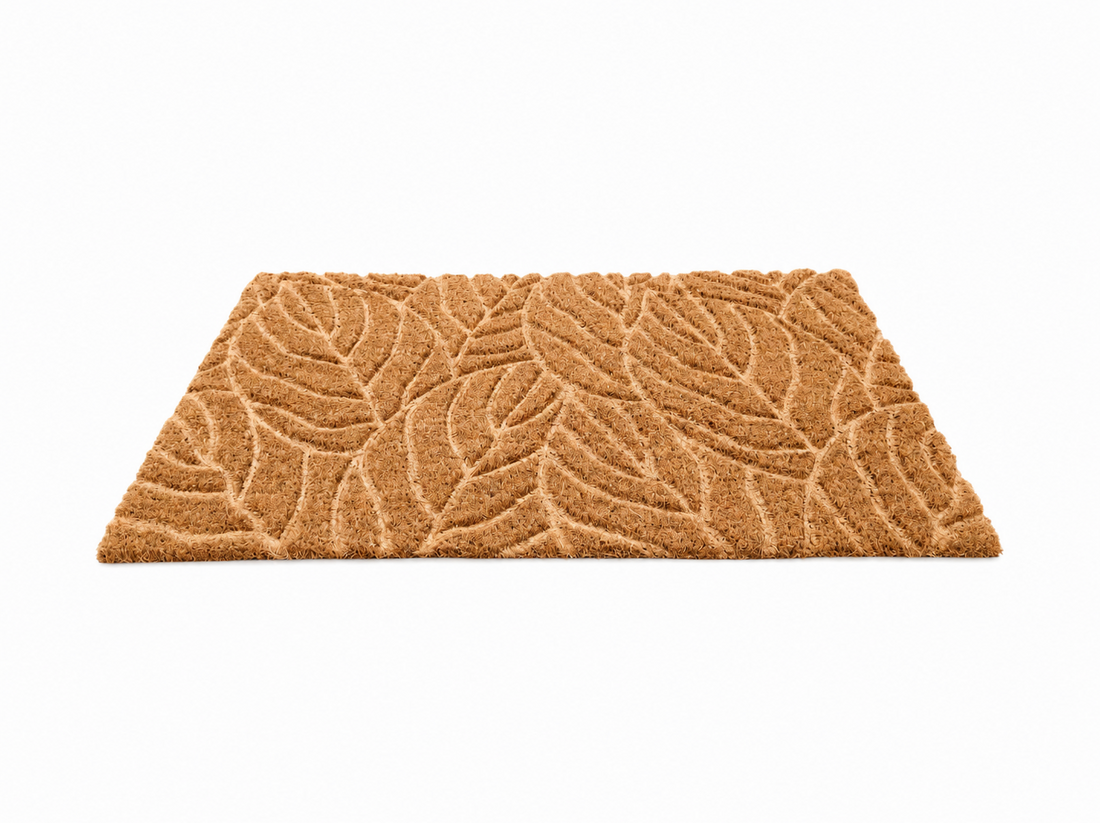 
                      
                        OnlyMat Tropical Leaf Embossed Coir Doormat
                      
                    