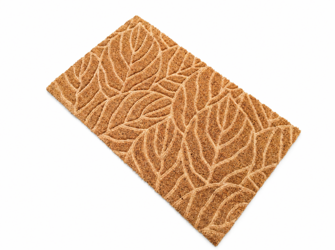 
                      
                        OnlyMat Tropical Leaf Embossed Coir Doormat
                      
                    
