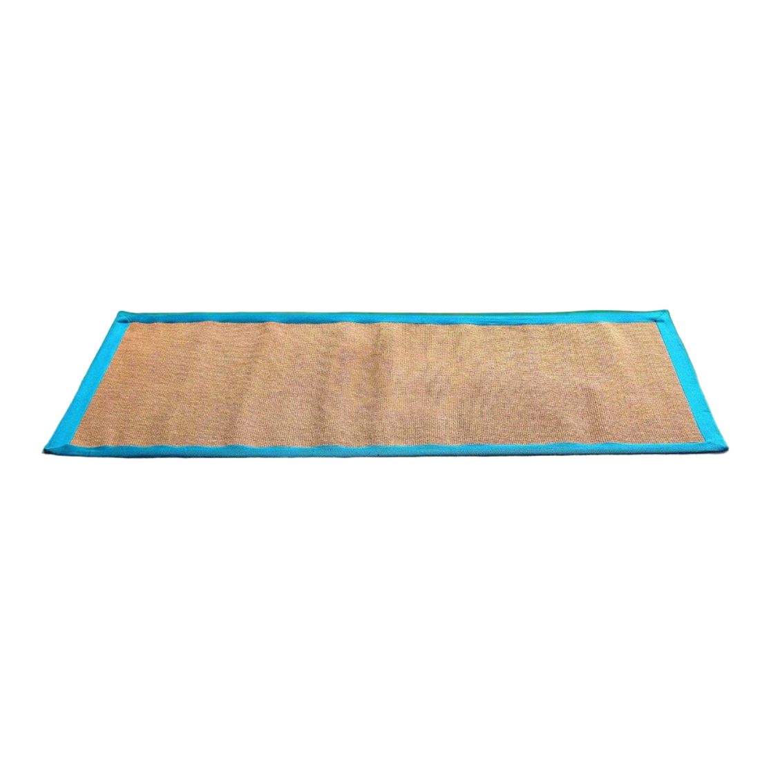 
                      
                        Rug with blue border on a white background
                      
                    