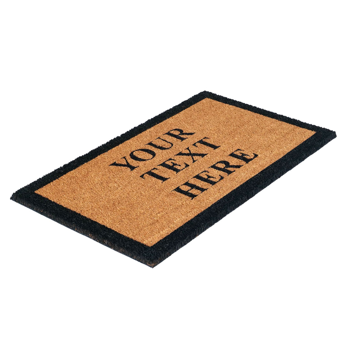 
                      
                        OnlyMat Personalized Custom Text Print Coir Doormat with Anti-Slip Backing
                      
                    