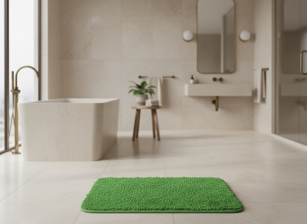 
                      
                        ओनलीमैट कॉटन क्विकड्राई बाथ मैट सफ़ेद रंग (40x60cmx8mm)
                      
                    