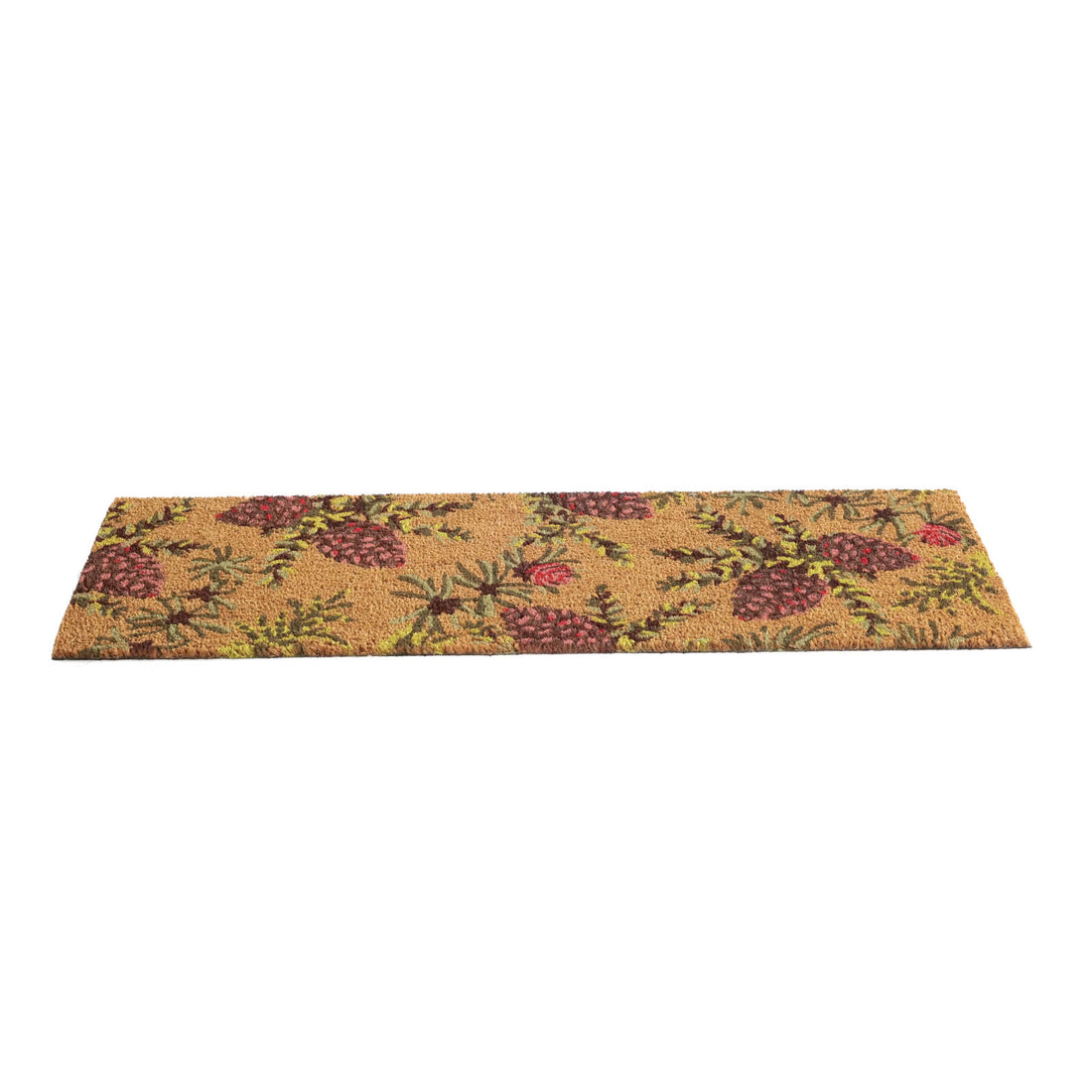 
                      
                        OnlyMat Charming Floral Pinecone Coir Doormat with Anti-Slip Backing
                      
                    