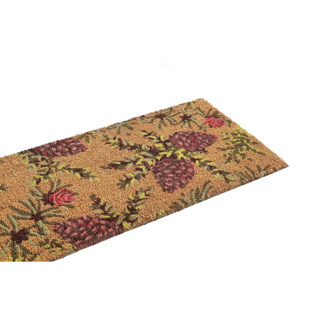 
                      
                        OnlyMat Charming Floral Pinecone Coir Doormat with Anti-Slip Backing
                      
                    